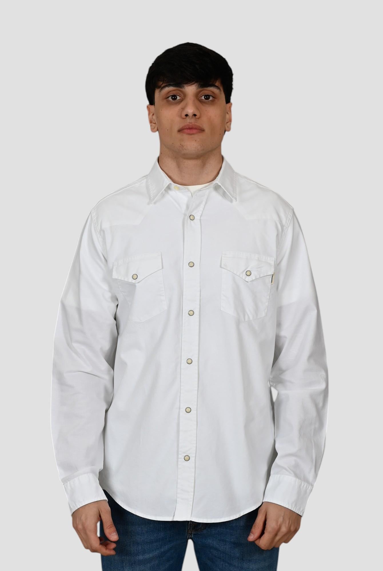 Shirt oxford white MARTIN MAN washed MARTIN MAN OXFORD WHITE ROY ROGER'S