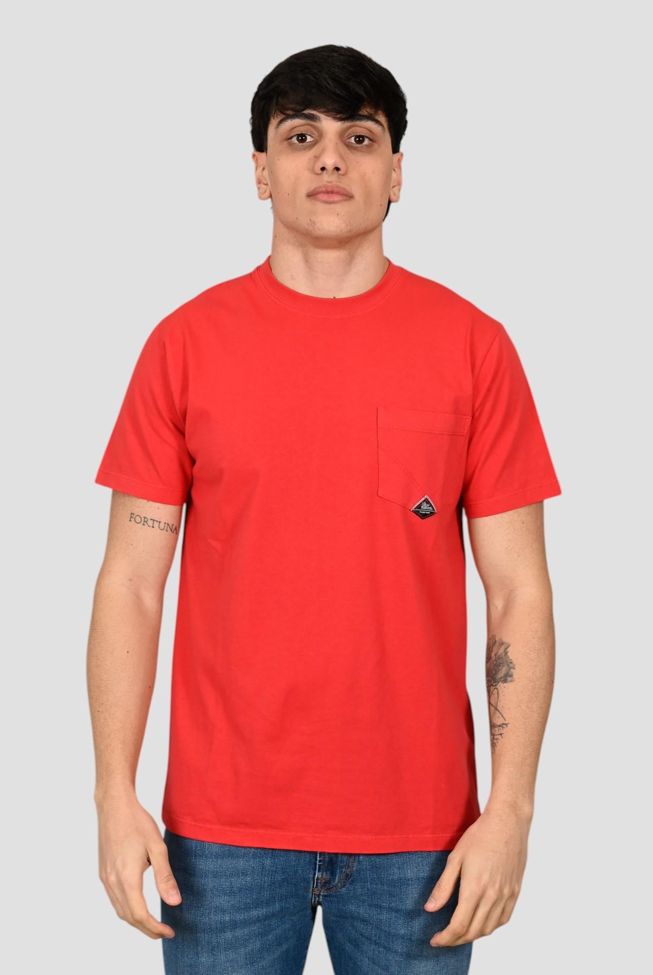 T-shirt coral POCKET MAN POCKET MAN CORAL ROY ROGER'S