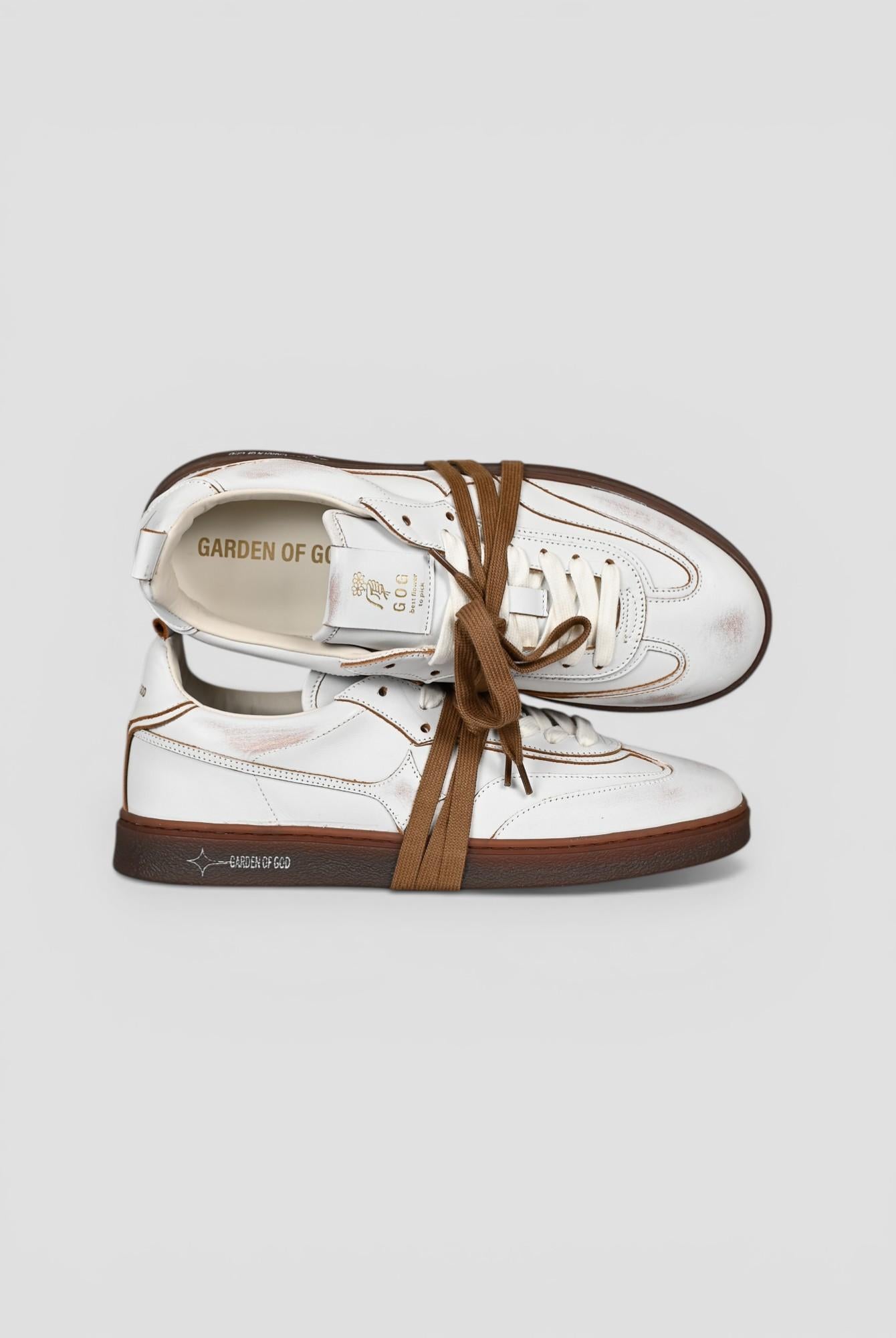 Sneakers pelle EARHT WHITE fade EARTH WHITE FADE GARDEN OF GOD