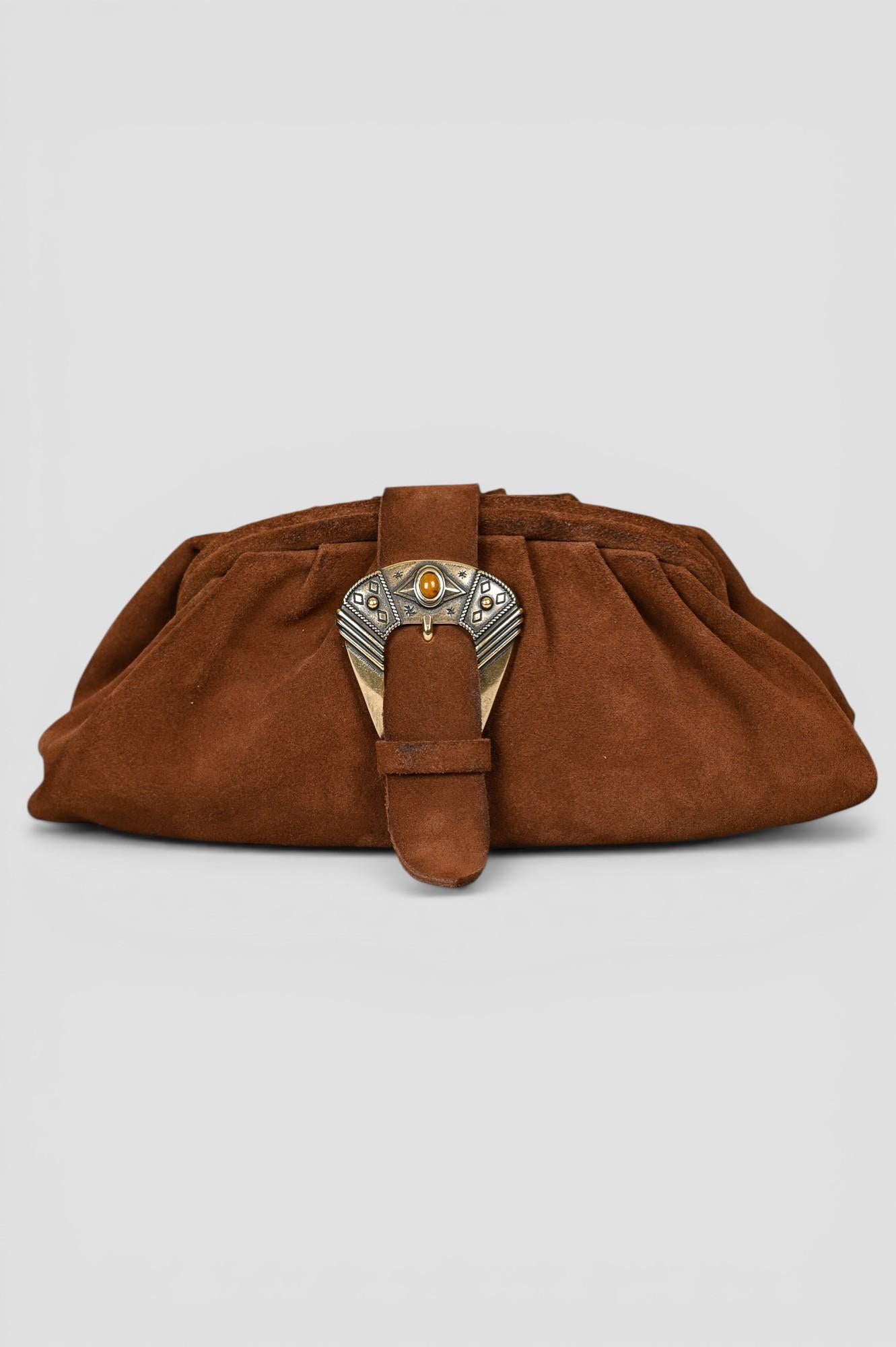 Clutch suede BRUCIATO artiginale CLUTCH SUEDE BRUCIATO ALBERTO LUTI