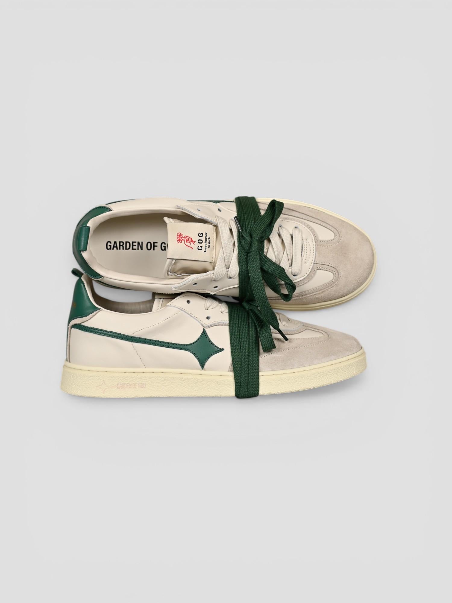 Sneakers off white EARTH LEA green EARTH LEA GREEN GARDEN OF GOD