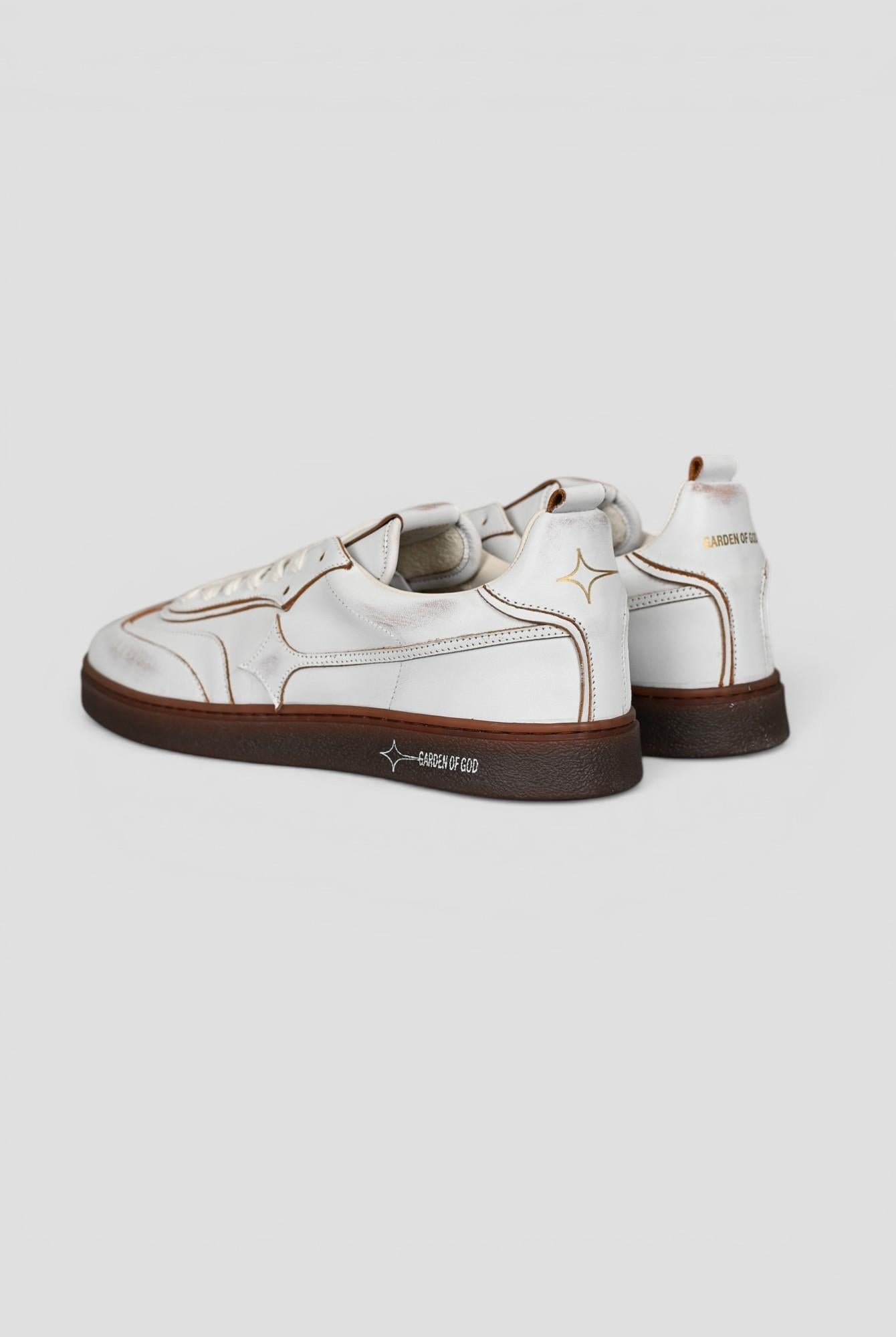 Sneakers pelle EARHT WHITE fade EARTH WHITE FADE GARDEN OF GOD