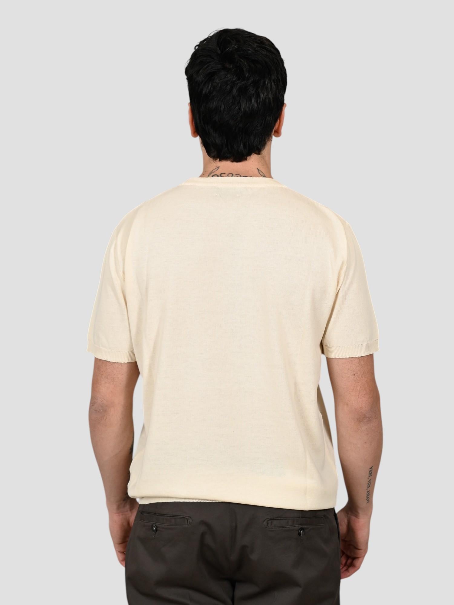 Paricollo burro WO 2040 cotton crepe WO 2040 0101 WOOL & CO.