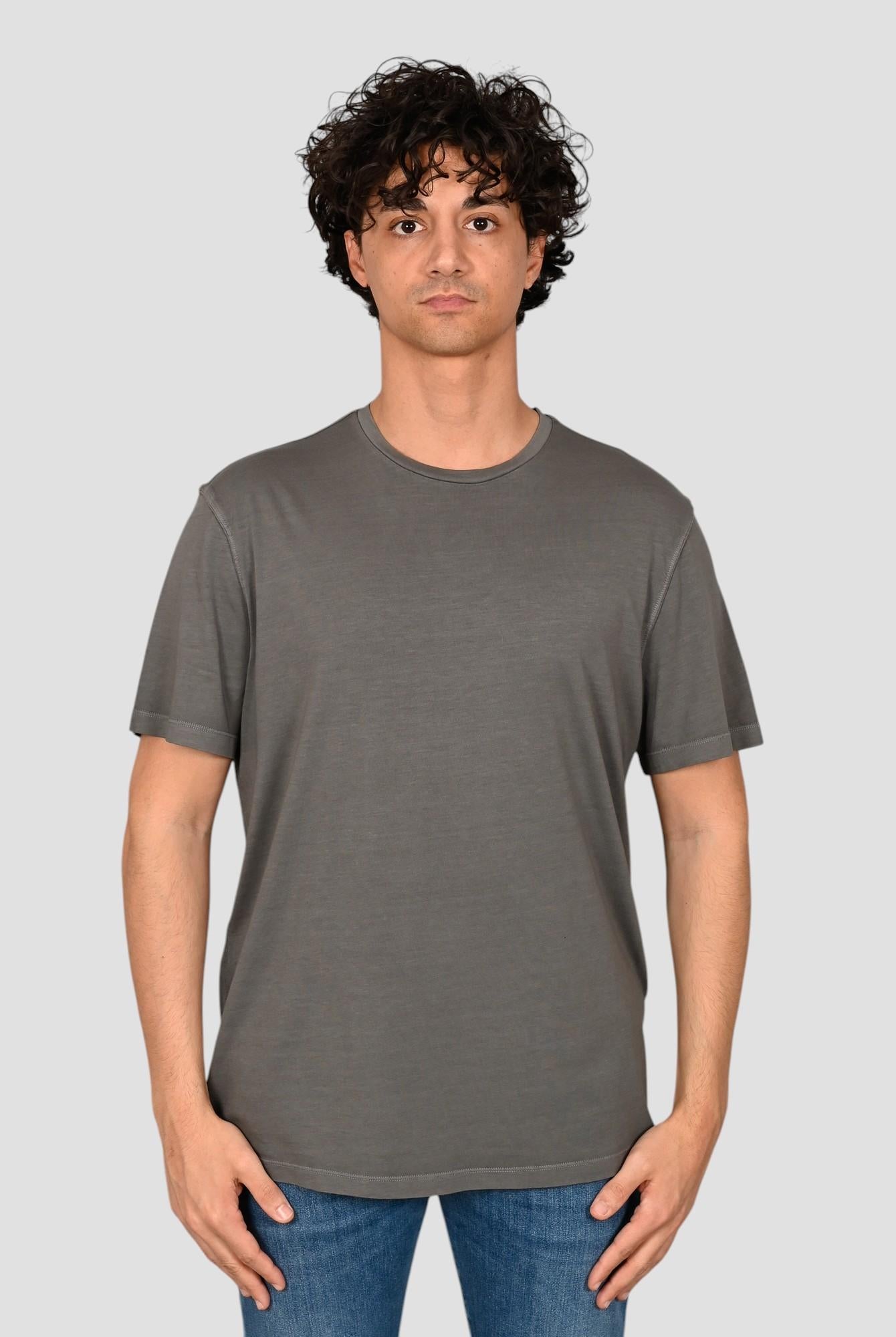 T-shirt sabbia AOMARALF ASPHALT print TS AOMARALF ECOALF