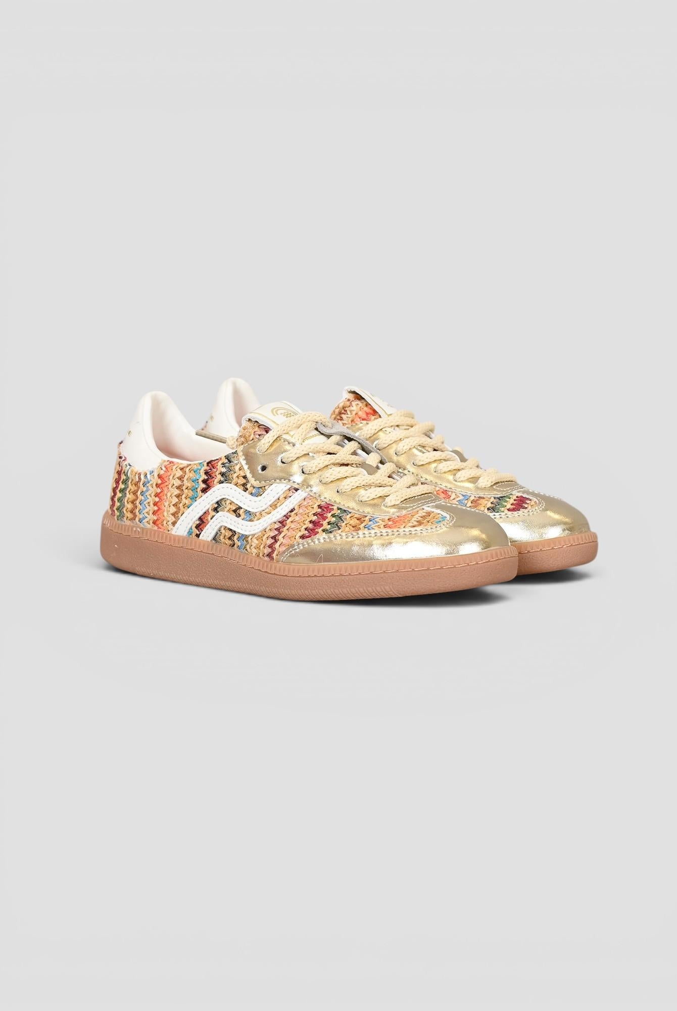 Sneakers raimbow 51563 031 raffia pelle 51563 031 PRIMABASE