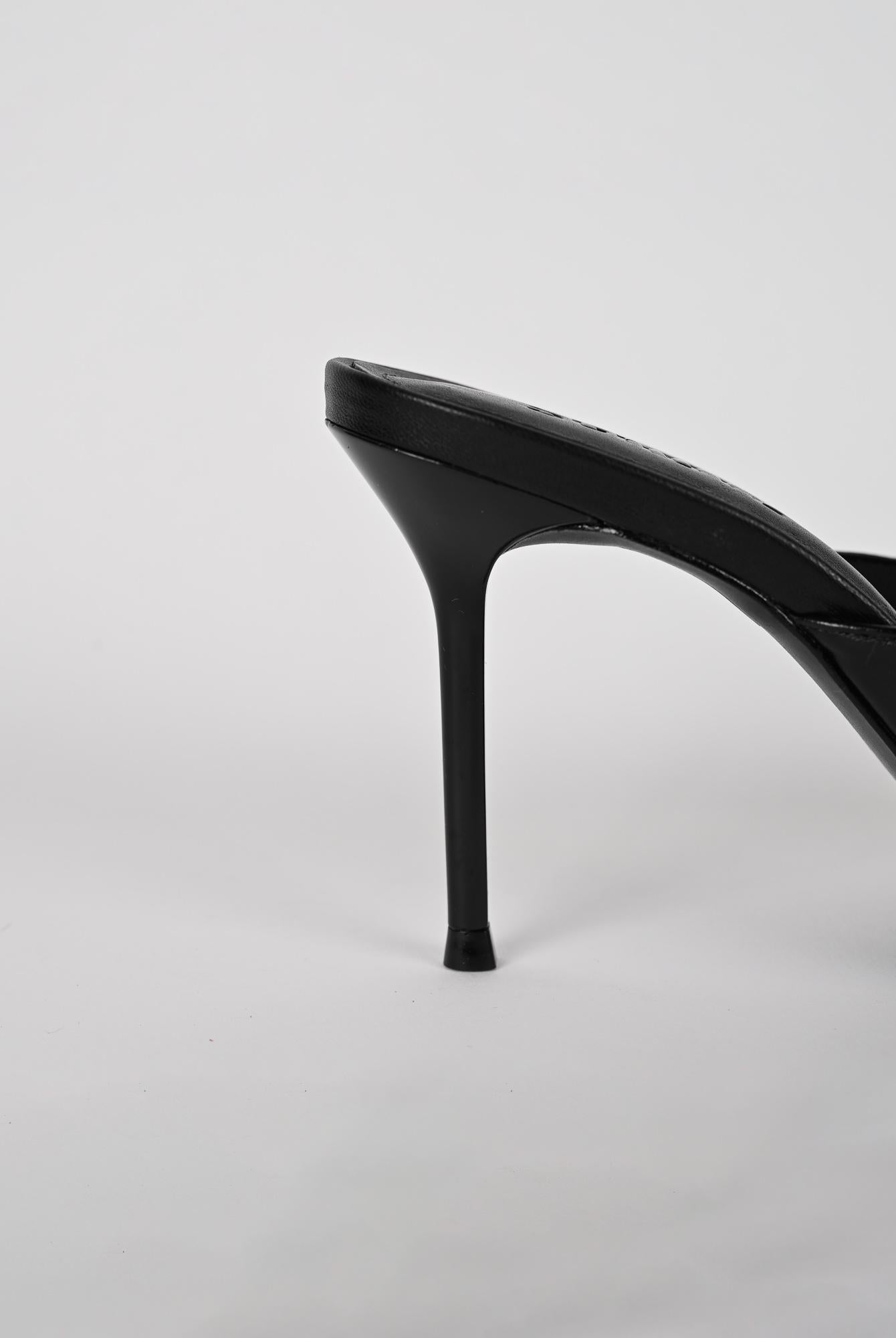 Sandalo donna nero in pelle S220900008 BLACK SCHUTZ