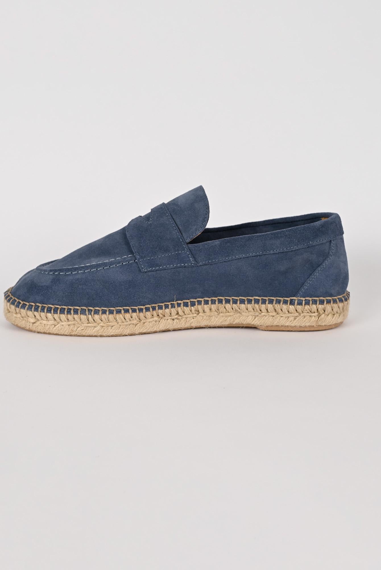 Mocassino suede NEW LOAFER IRIS bluette NEW LOAFER IRIS LAGOA