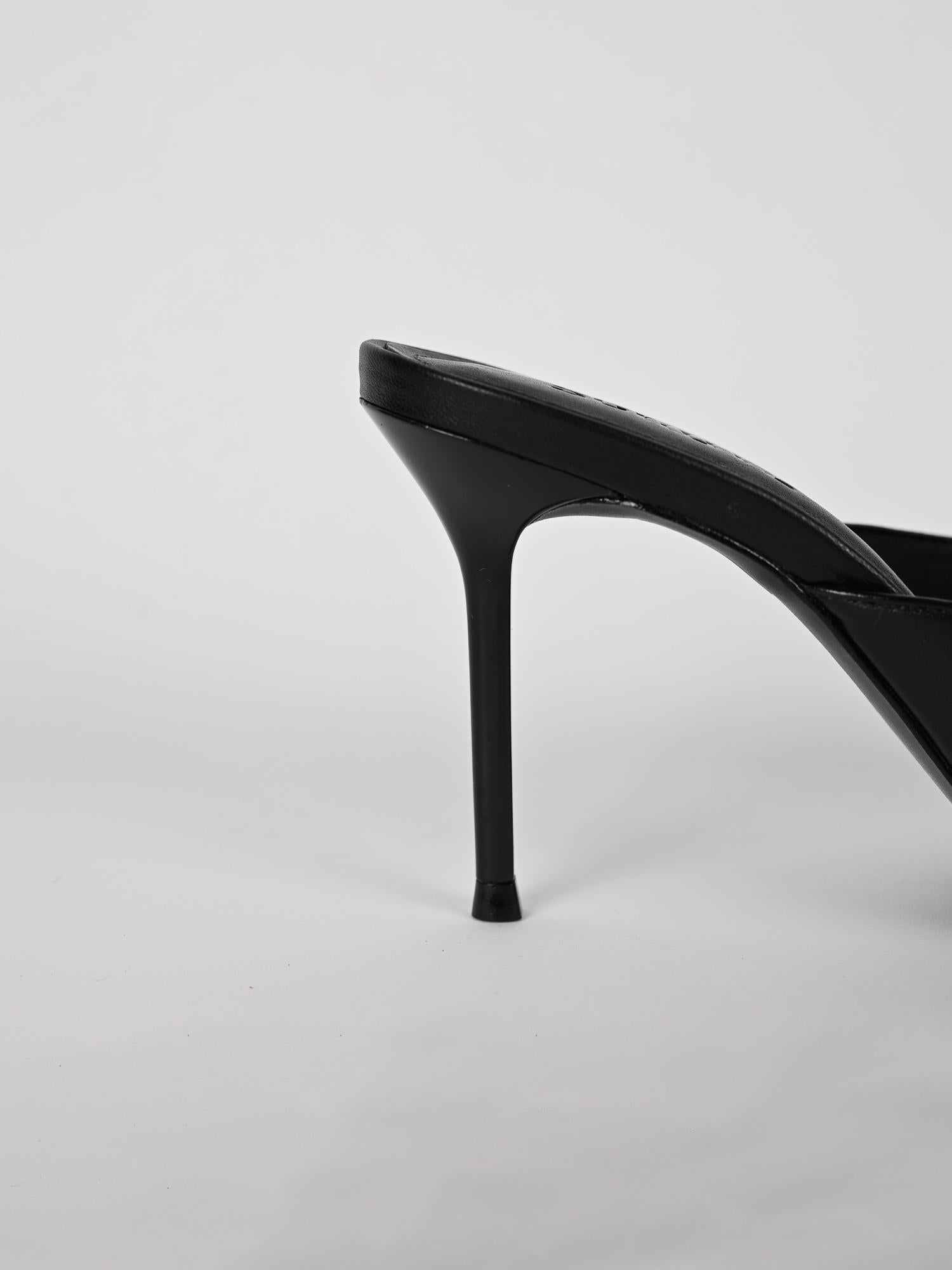 Sandalo donna nero in pelle S220900008 BLACK SCHUTZ