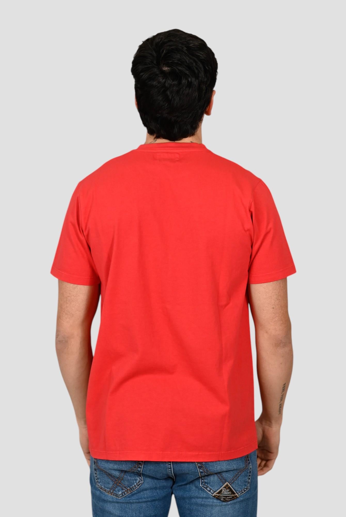 T-shirt coral POCKET MAN POCKET MAN CORAL ROY ROGER'S