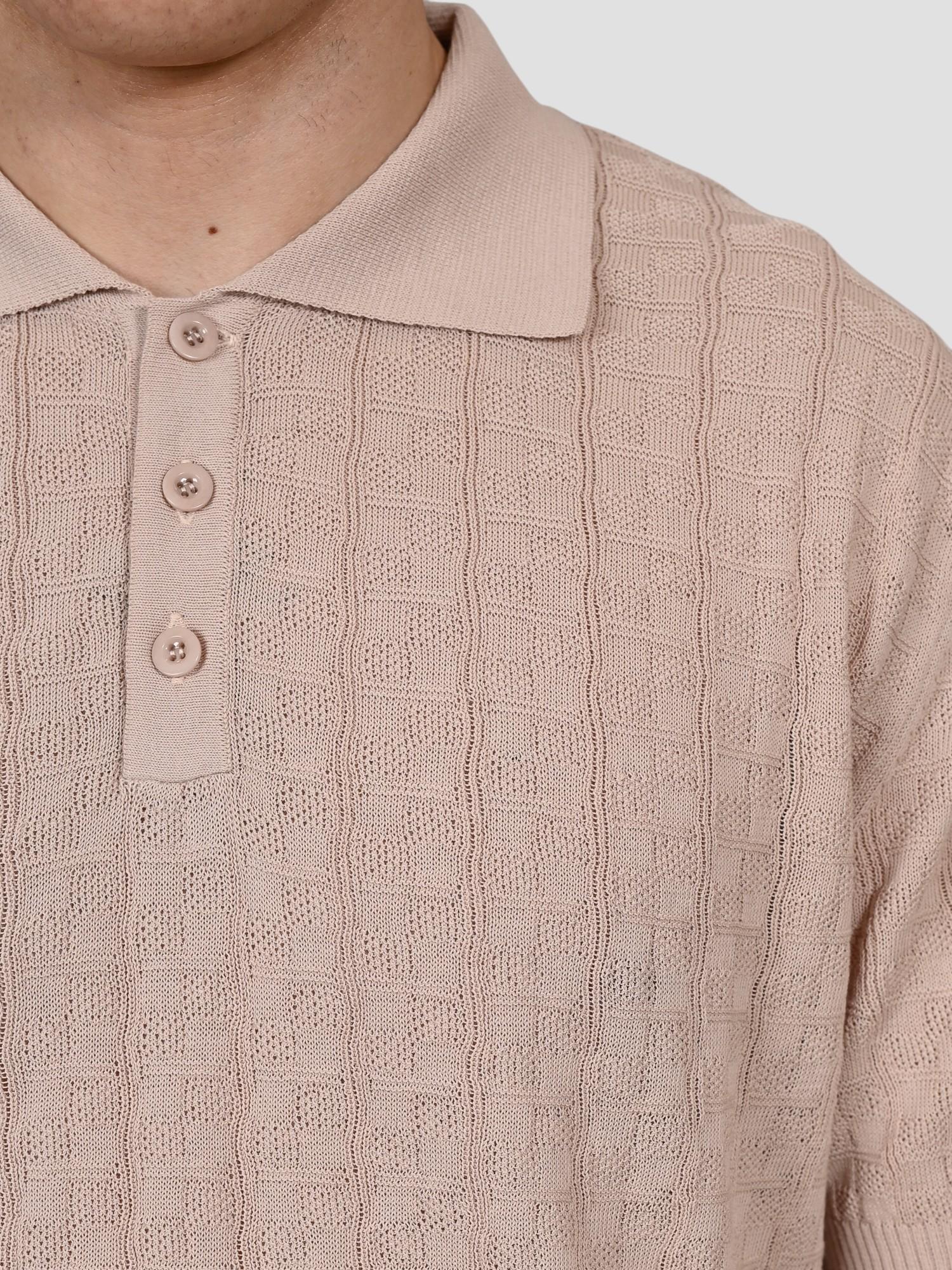 Polo cipria WO 2050 ice cotton WO 2050 0060 WOOL & CO.