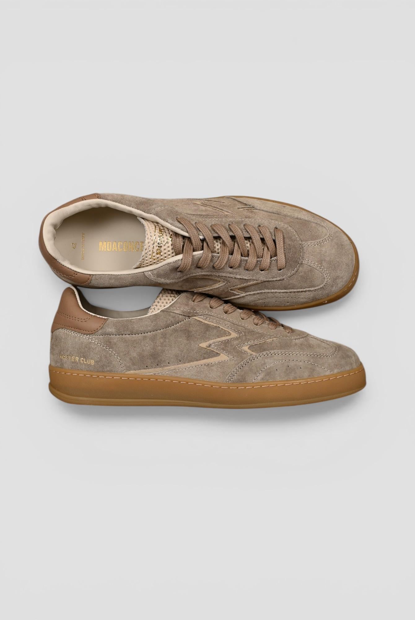 Sneakers moka CLUB BRIAR washed suede CL247M MOCA MOACONCEPT