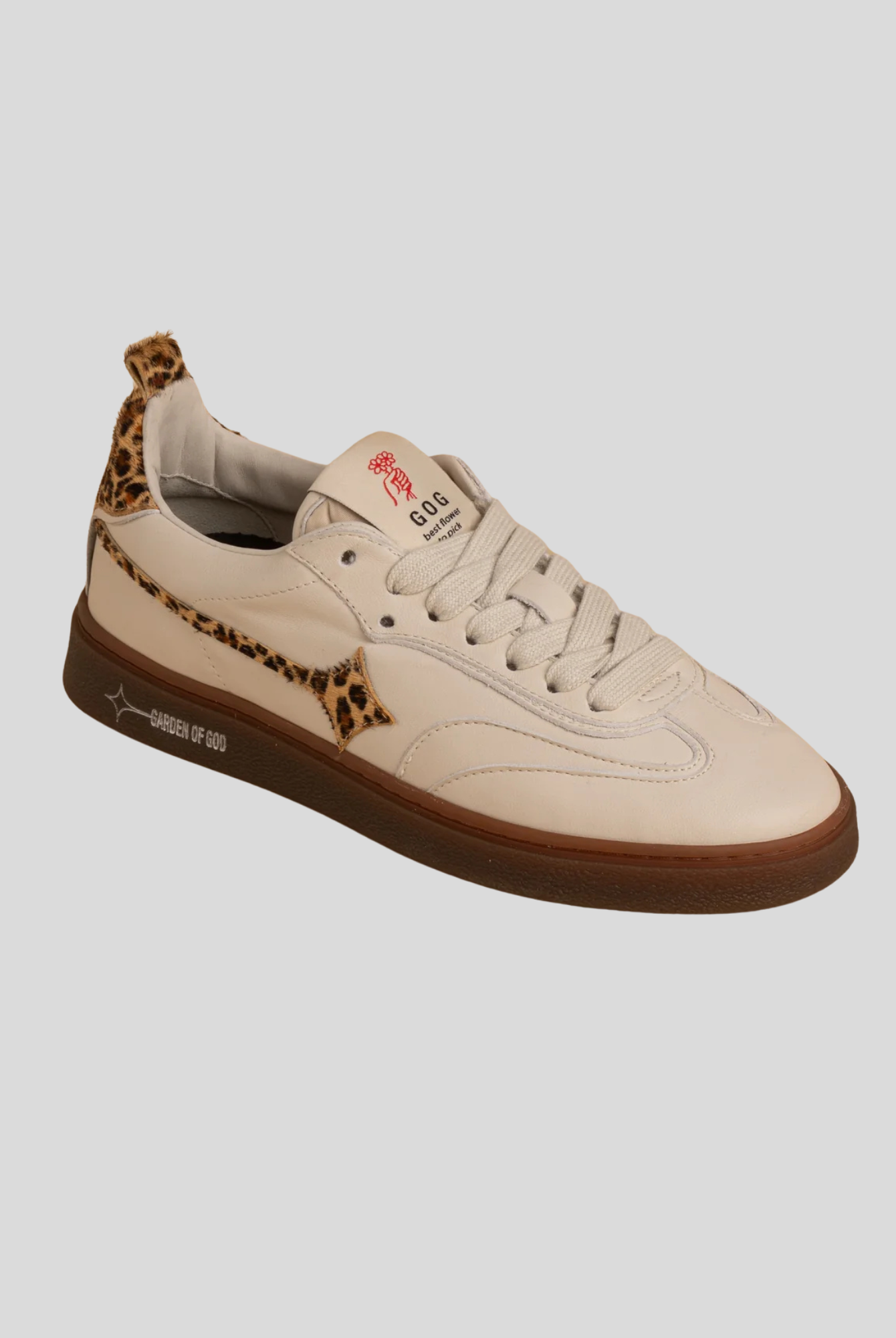 Sneakers EARTH LEO off white animalier EARTH LEA OFF WHITE ANIMALIER GARDEN OF GOD
