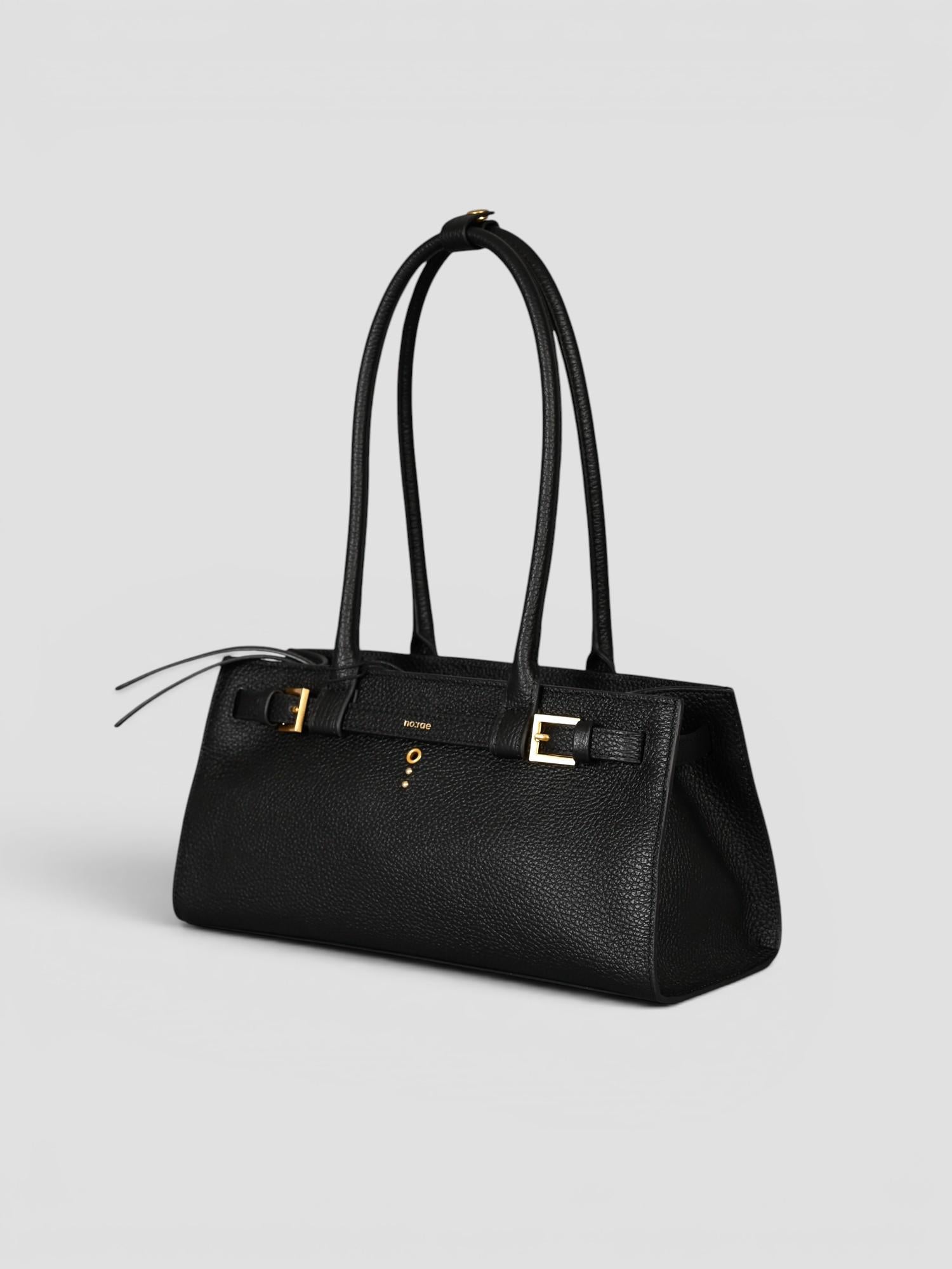 Baguette VALEGRO LEATHER black N61-DS-29 BLACK NO:RAE
