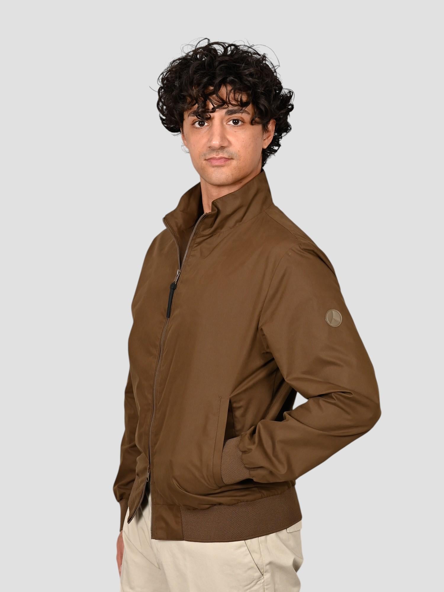 Giubbino tabacco SHIBUYA PM961 cotone spalmato SHIBUYA PM961 260 PEOPLE OF SHIBUYA