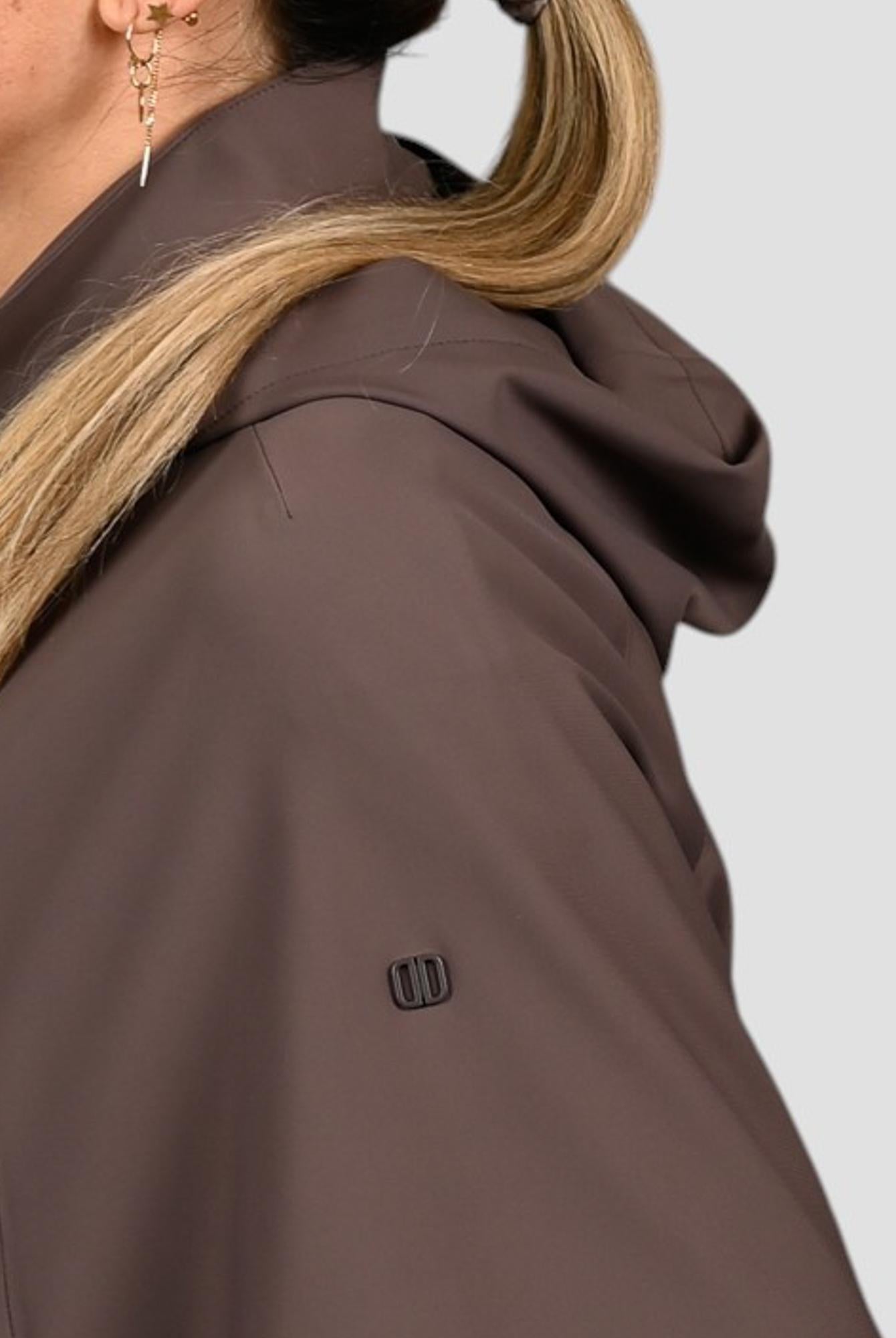 Giacca corta CLOVE marrone caffè CLOVE MARRONE CAFFE DUNO