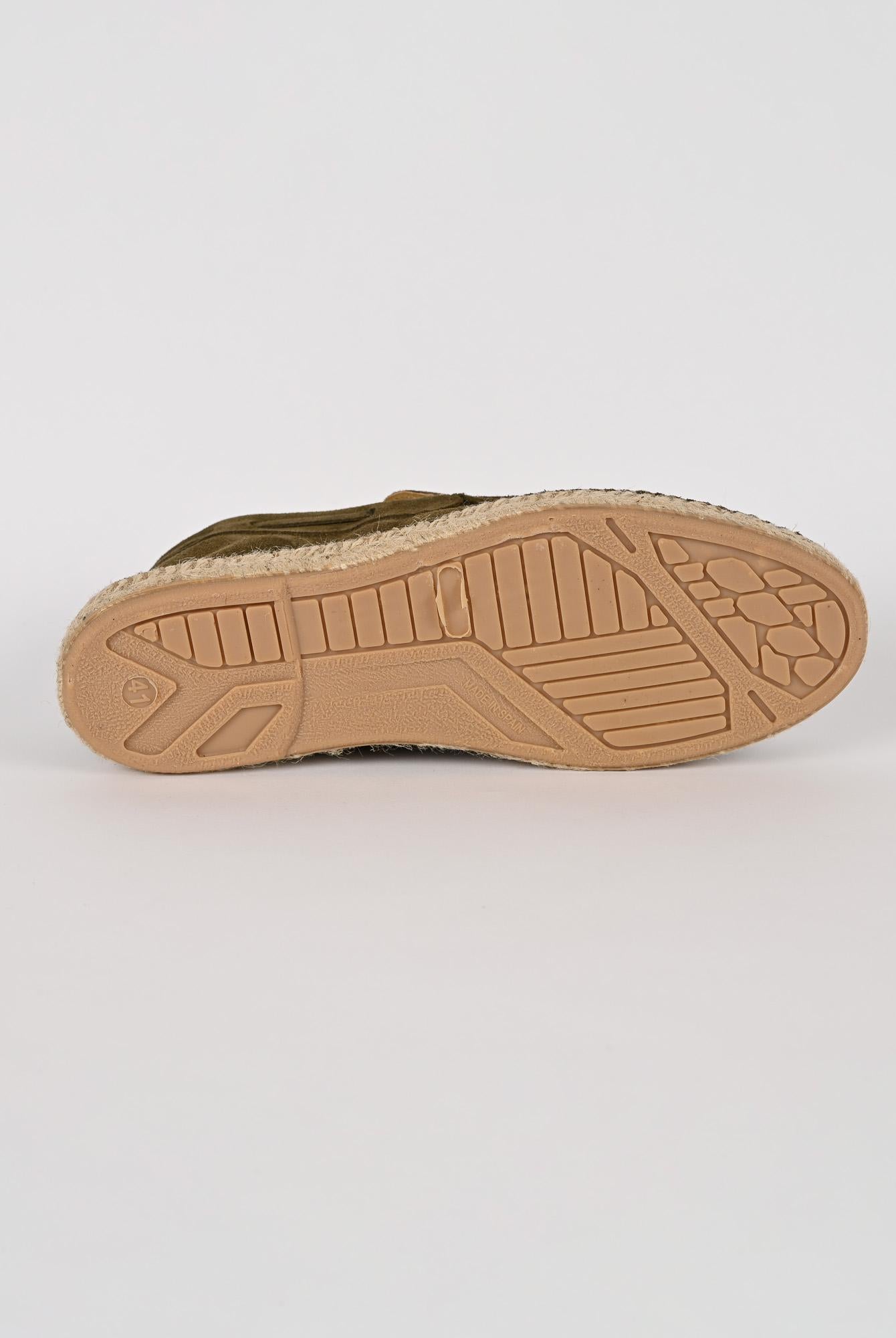 Mocassino frangia LOAFER TREBOL verde bosco suede LOAFER FRANGIA TREBOL LAGOA