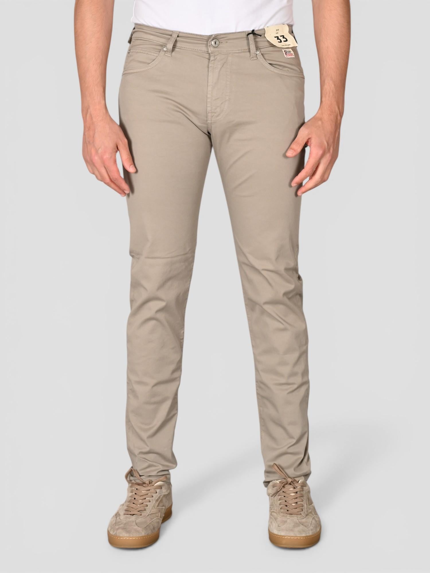 Pantalone cappuccino 517 PLAIN MAN 517 PLAIN MAN CAPPUCCINO ROY ROGER'S 