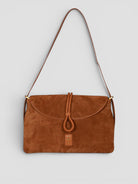 Big shoulder BAUDELAIRE SUEDE tobacco N61-BG-11 SUEDE TOBACCO NO:RAE 
