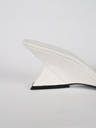 Mules donna bianca tacco sculpture S220010002 WHITE SCHUTZ 