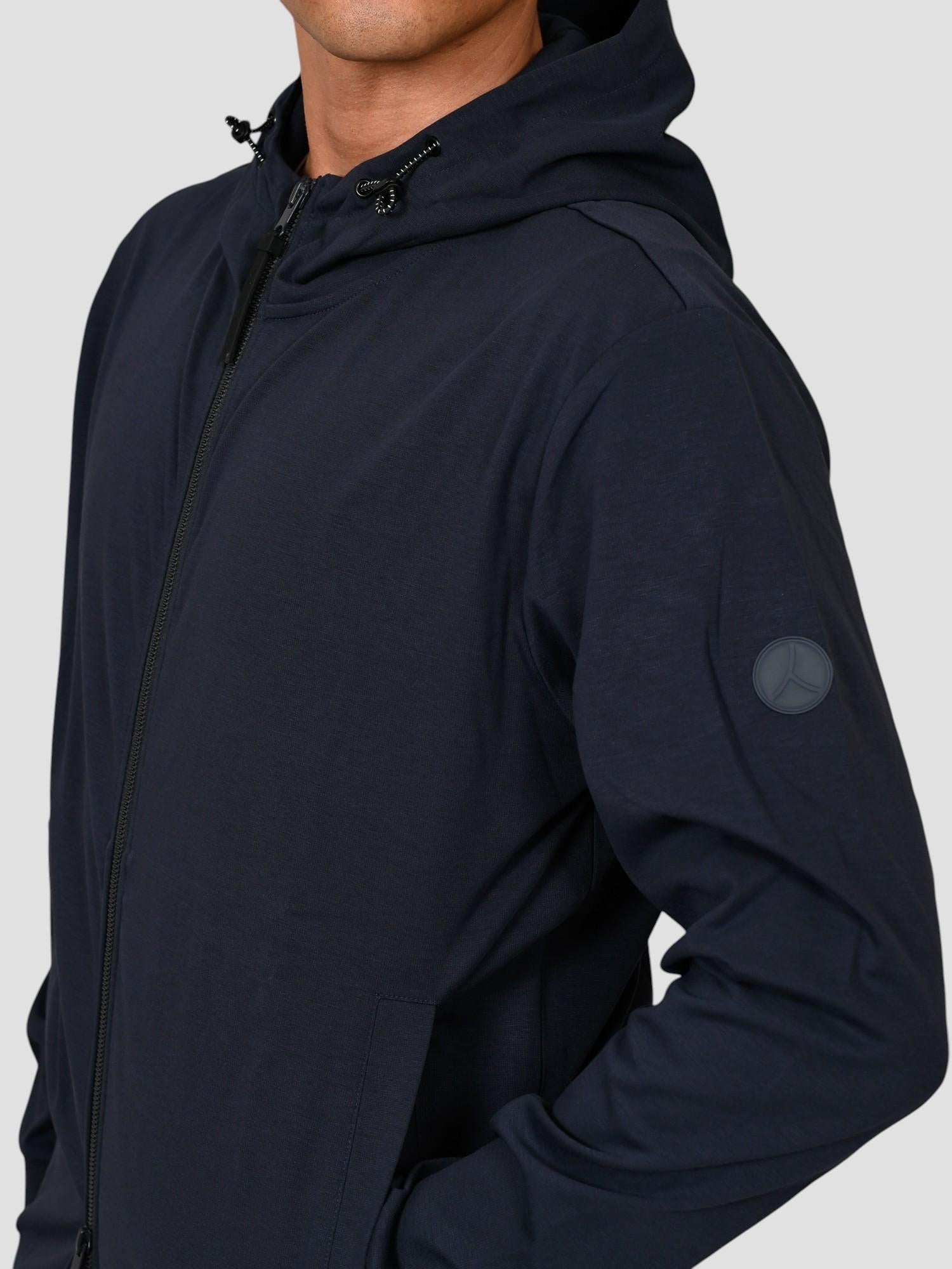 Felpa blu navy IBUKI PF722 con cappuccio IBUKI PF722 790 PEOPLE OF SHIBUYA 