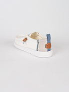 Scarpe leggere WALLY CRAFT linen white WALLY CRAFT LINEN 43086 1SO HEY DUDE 