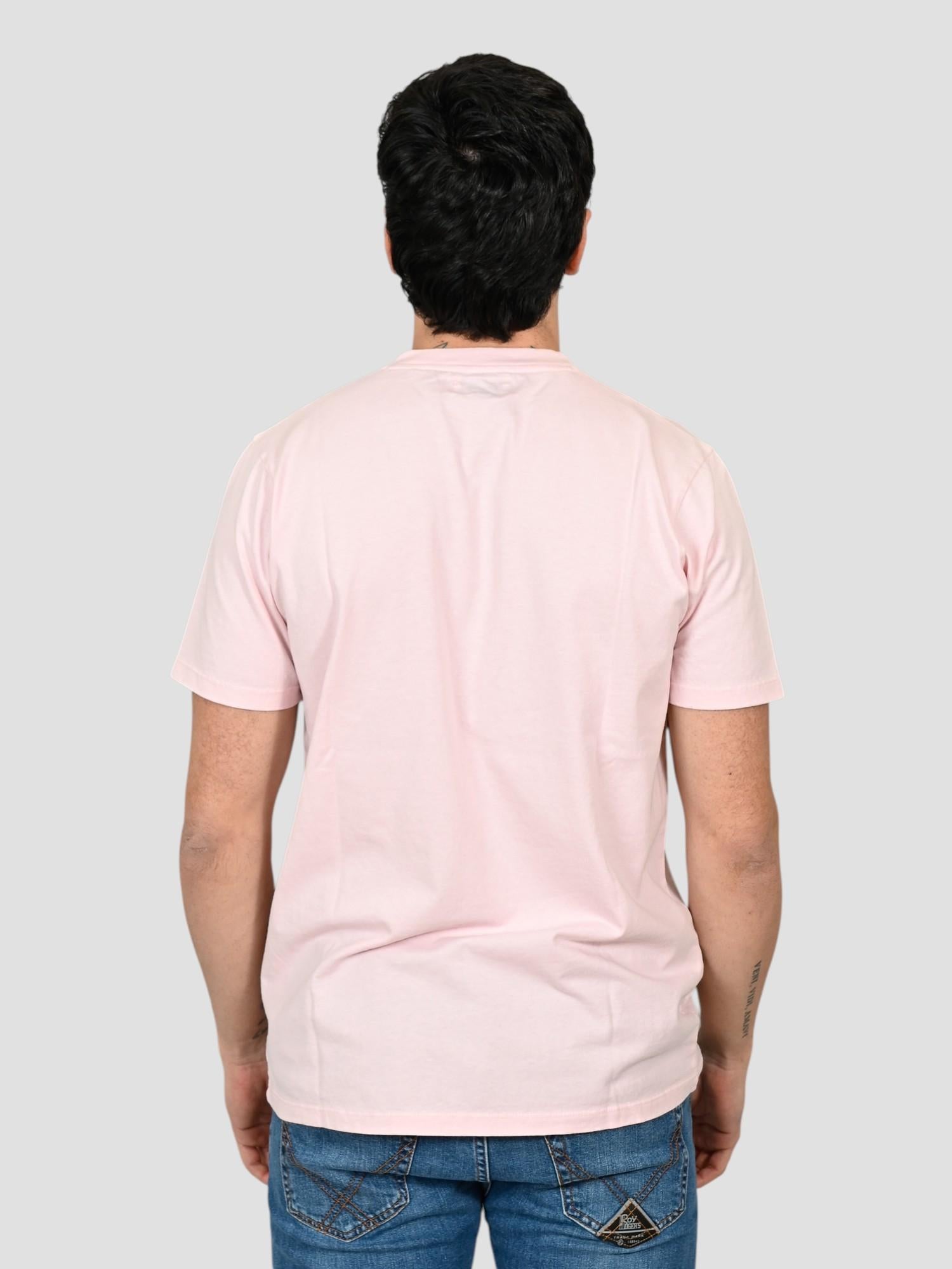 T-shirt light pink POCKET MAN POCKET MAN LIGHT PINK ROY ROGER'S 
