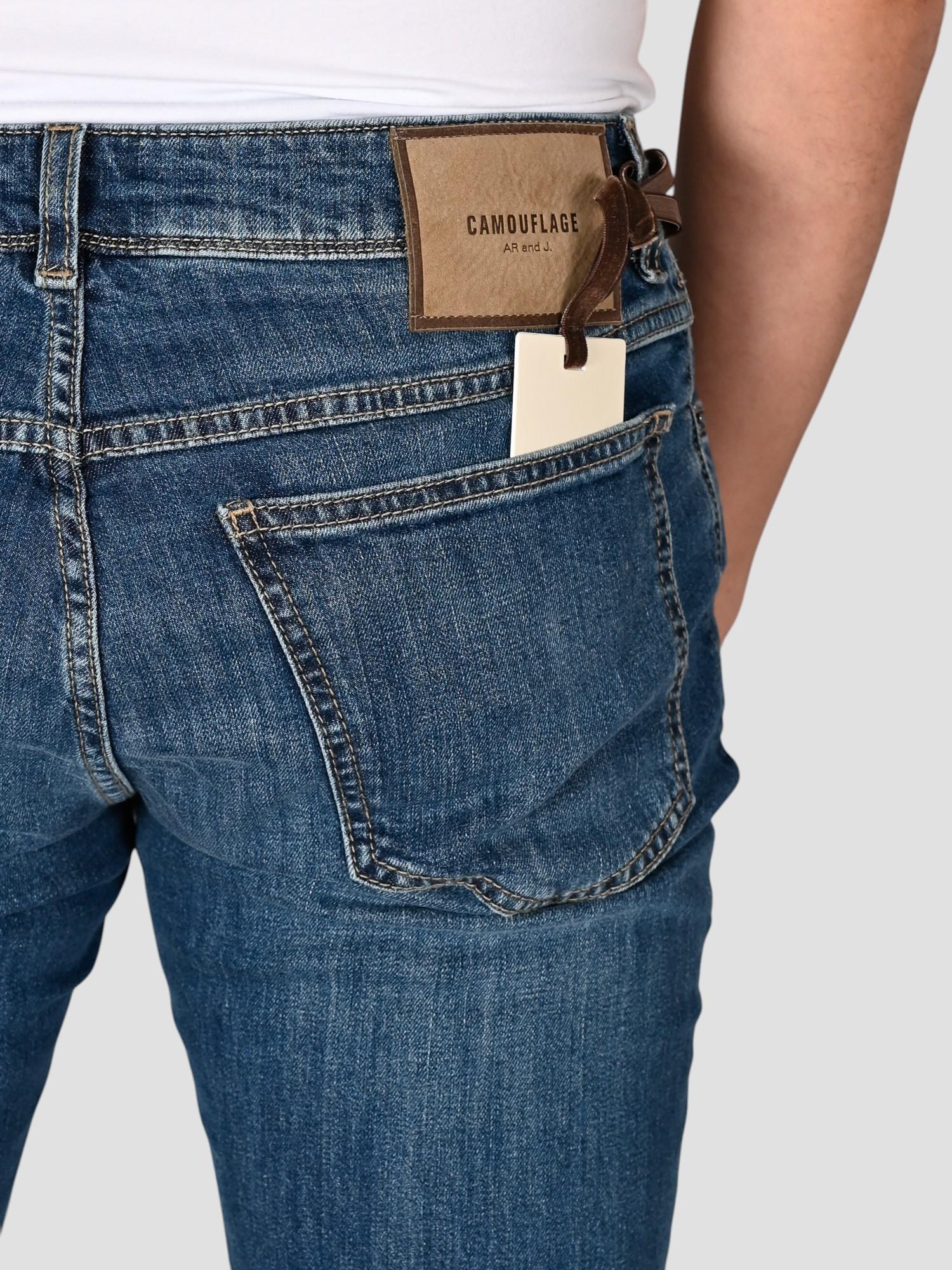 Denim wash JOHN C093 slim fit JOHN C093 CAMOUFLAGE AR AND J. 