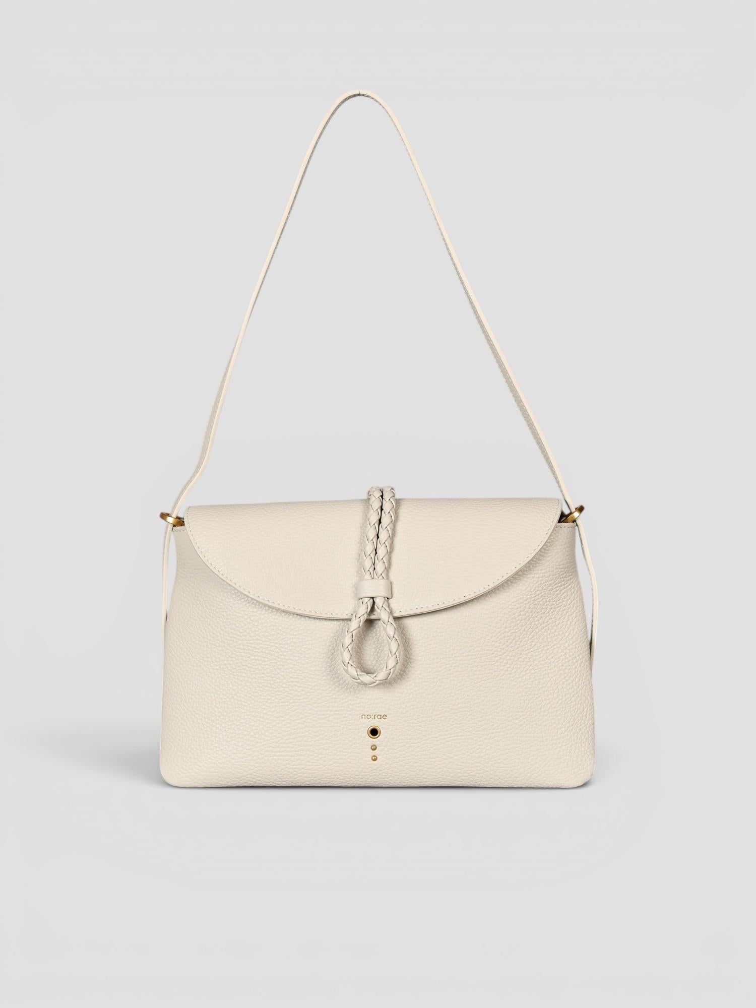 Small shoulder BAUDELAIRE LEATHER IVORY N61-BS-10 IVORY NO:RAE 