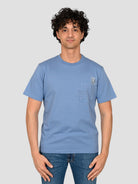 T-shirt blue jeans POCKET POSTCARD SS260016 BLUE JEANS INTHEBOX 