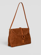 Big shoulder BAUDELAIRE SUEDE tobacco N61-BG-11 SUEDE TOBACCO NO:RAE 