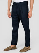 Pantalone blu GABRIEL LINO pence sartoriale GABRIELT95 BLU VANDOM 