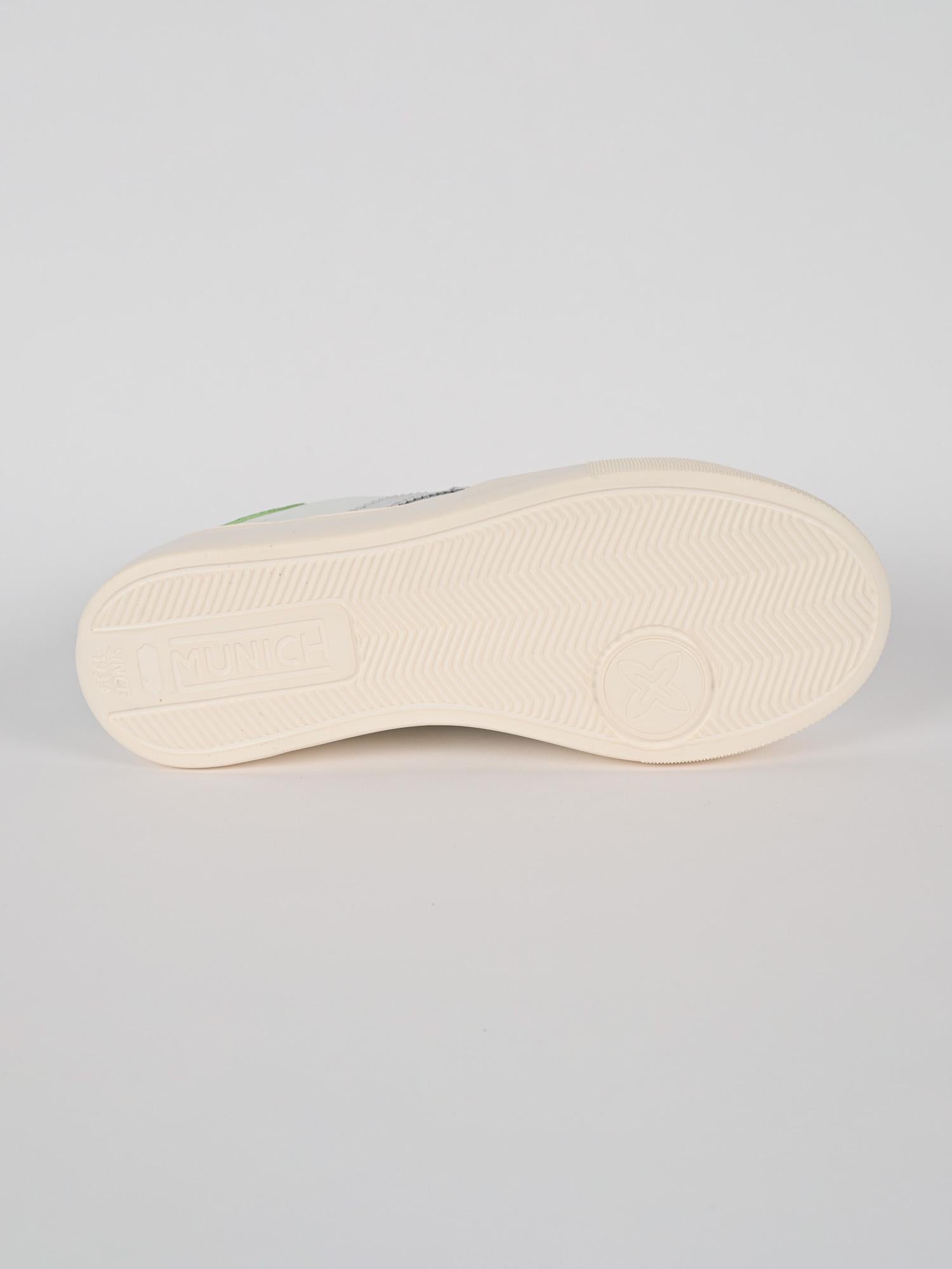 Sneakers bianca RETE SKY verde RETE SKY 77 BLANCO MUNICH 