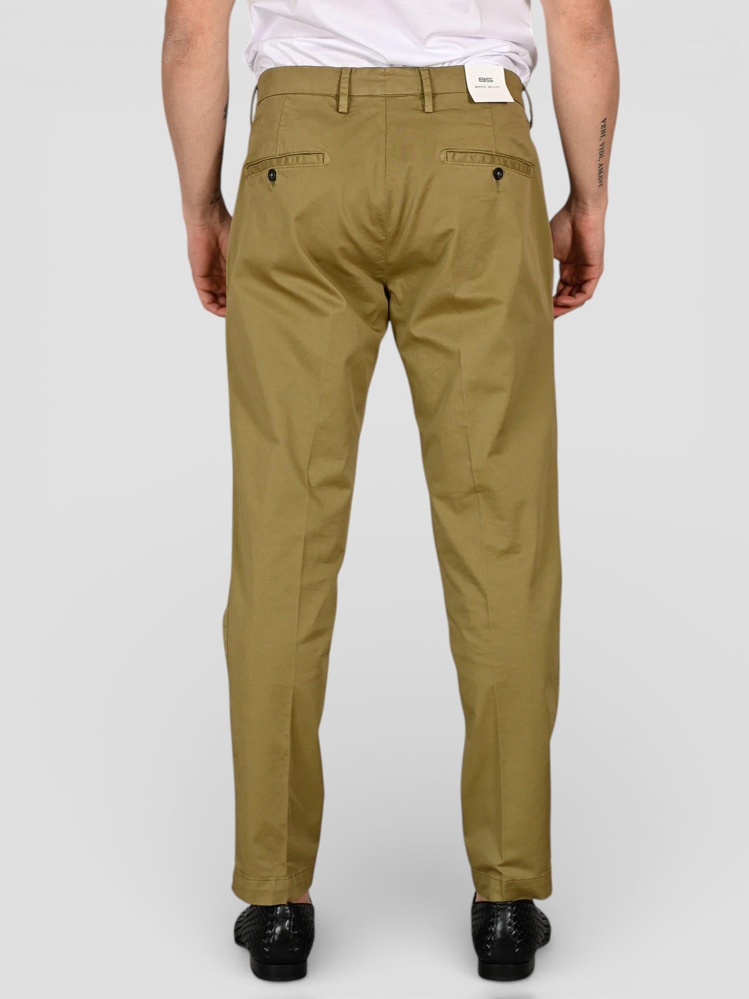 Pantalone oliva CHICAGO 8135 pence CHICAGO 8135 OLIVA BRO-SHIP 