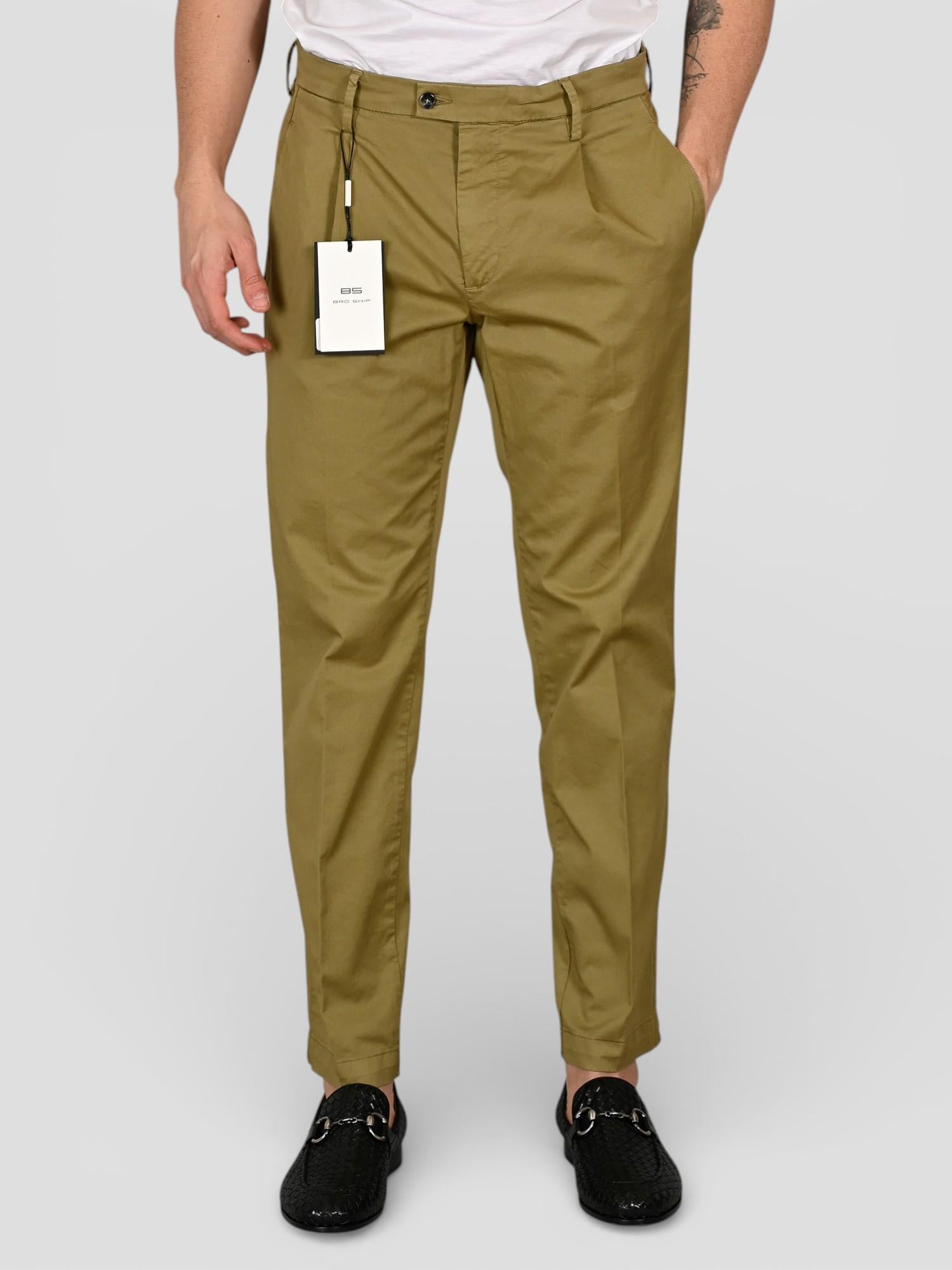 Pantalone oliva CHICAGO 8135 pence CHICAGO 8135 OLIVA BRO-SHIP 