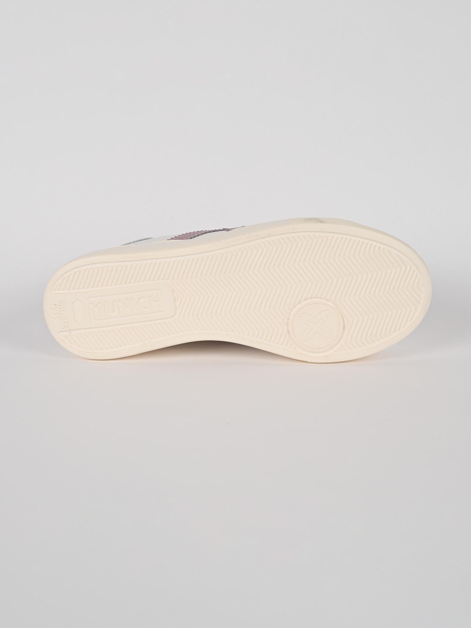 Sneakers bianca RETE SKY lilla RETE SKY 76 BLANCO MUNICH 