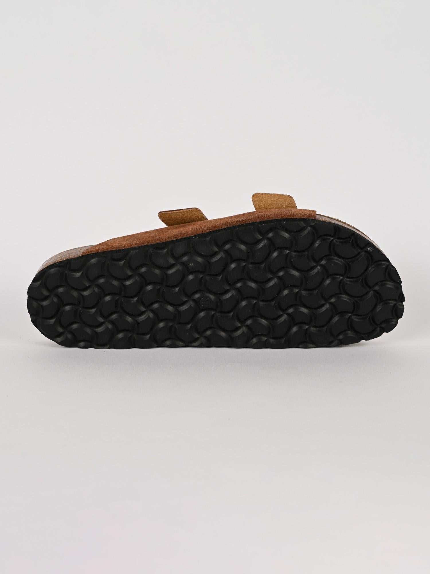 Sandalo uomo JURERE suede tabacco JURERE TABACCO LAGOA 