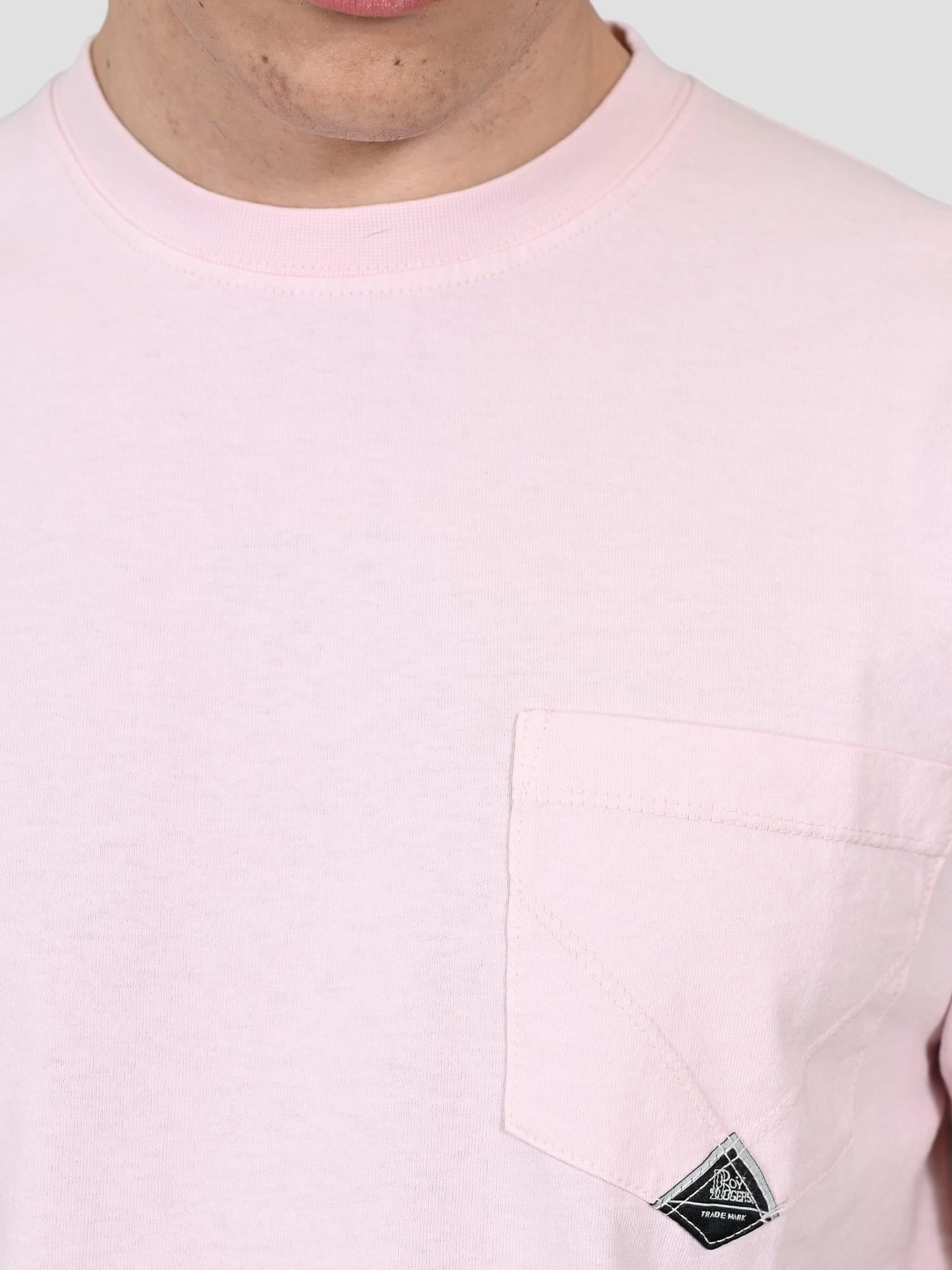 T-shirt light pink POCKET MAN POCKET MAN LIGHT PINK ROY ROGER'S 