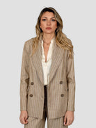 Blazer doppiopetto AN31114 gessato AN31114R GESSATO ANITIE' 