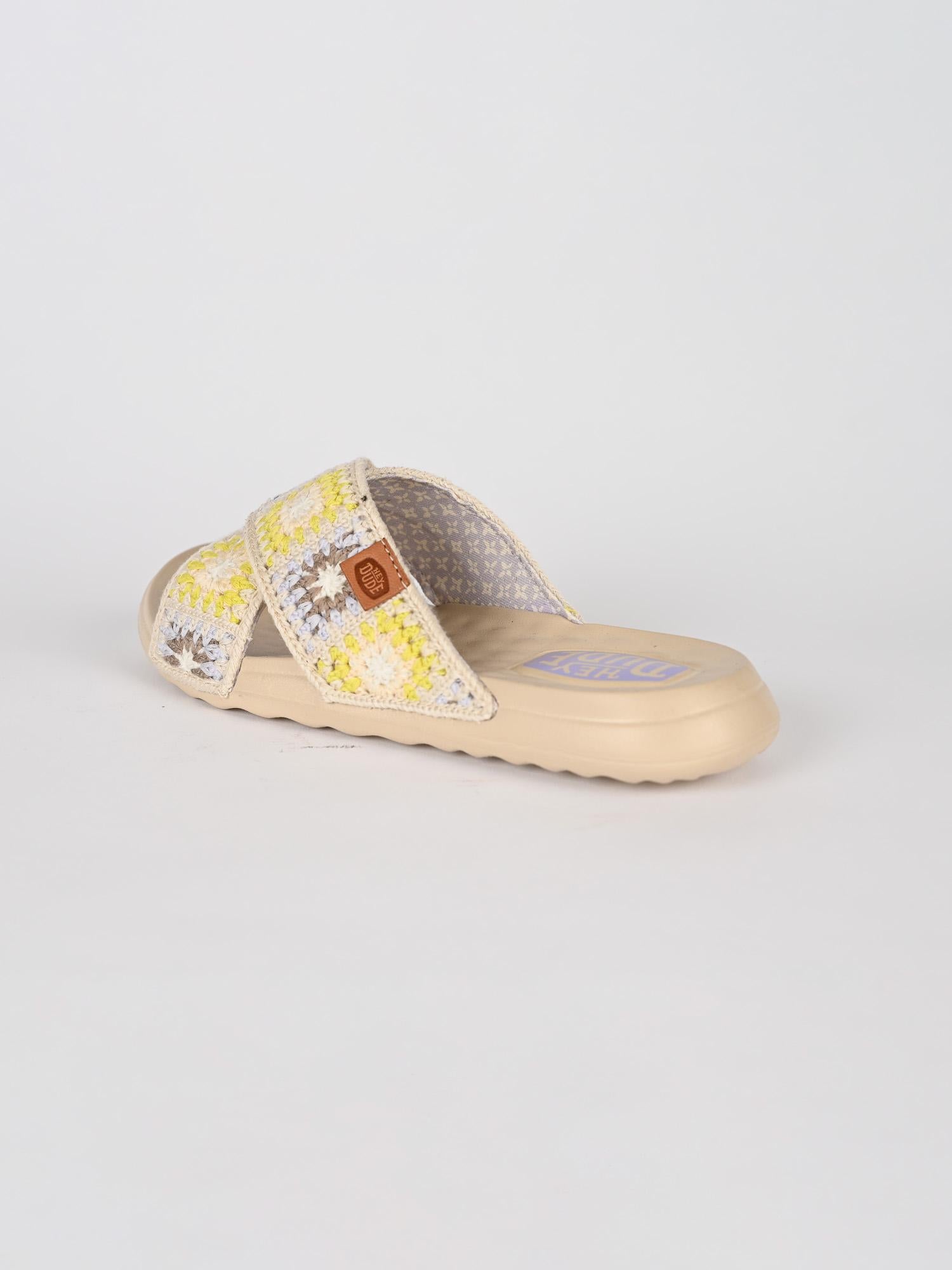 Ciabatta crochet CHRISTI SLIDE cottage CHRISTI SLIDE 43205-ONK HEY DUDE 