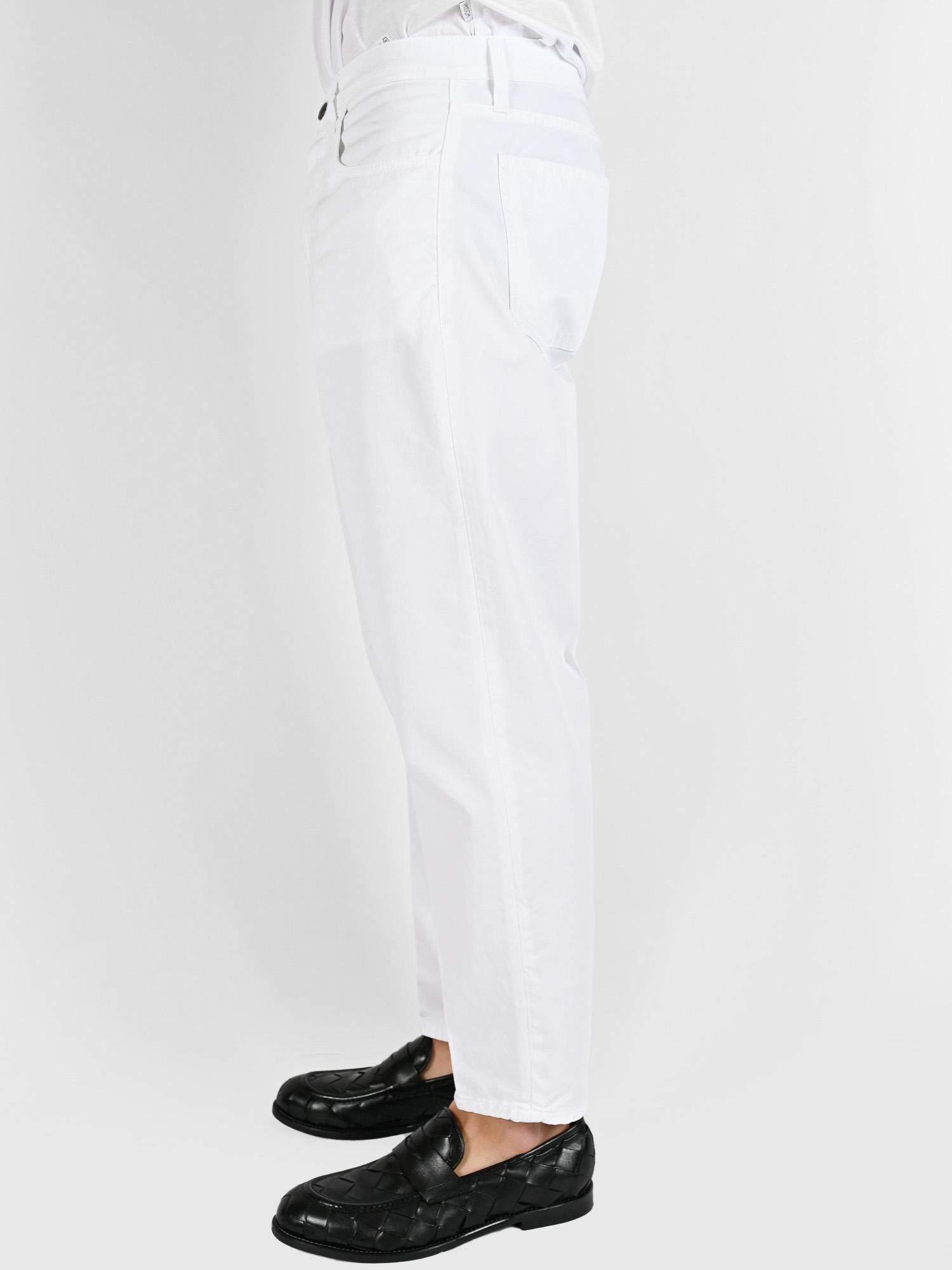Denim bianco NIKKO carrot fit NIKKO/1640 BIANCO BONHEUR 