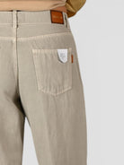 Pantalone taupe ANNA 2410 wide leg ANNA 2410C0184 T0247 SIVIGLIA 