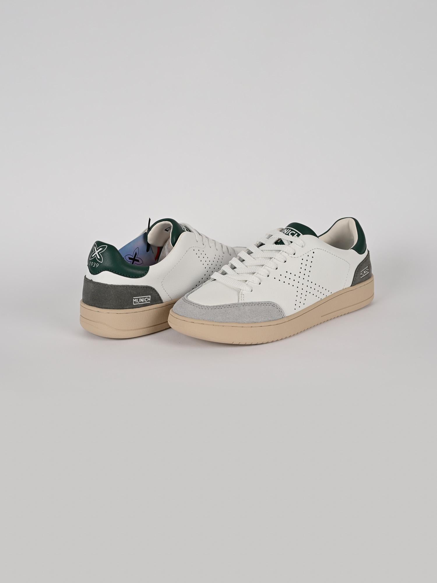 Sneakers bianca X-COURT BLANCO verde X-COURT 20 BLANCO MUNICH 