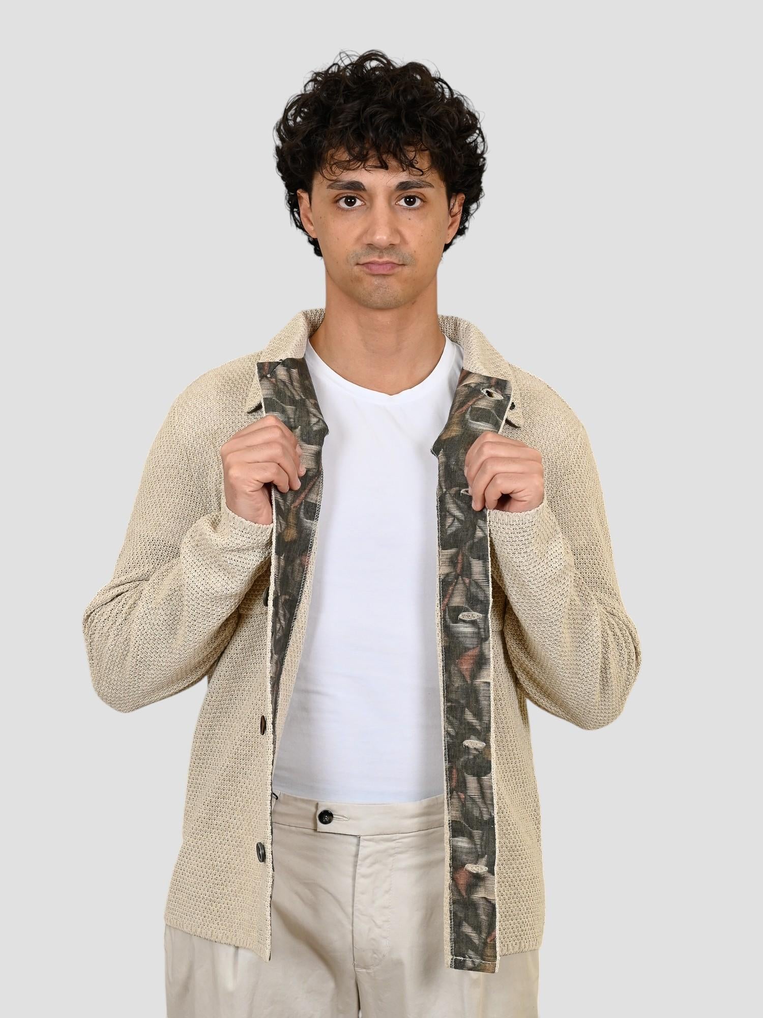 Giacca maglia JEAN CORDA overshirt JEAN CORDA BOB 