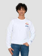 Felpa leggera A1129 BIANCO all i need A1129 BIANCO SUPERCULTURE CLOTHING 