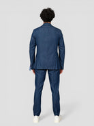 Abito denim SUIT 539 lino cotone SUIT539 DENIM BOB 