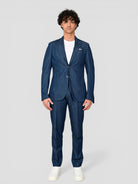 Abito denim SUIT 539 lino cotone SUIT539 DENIM BOB 