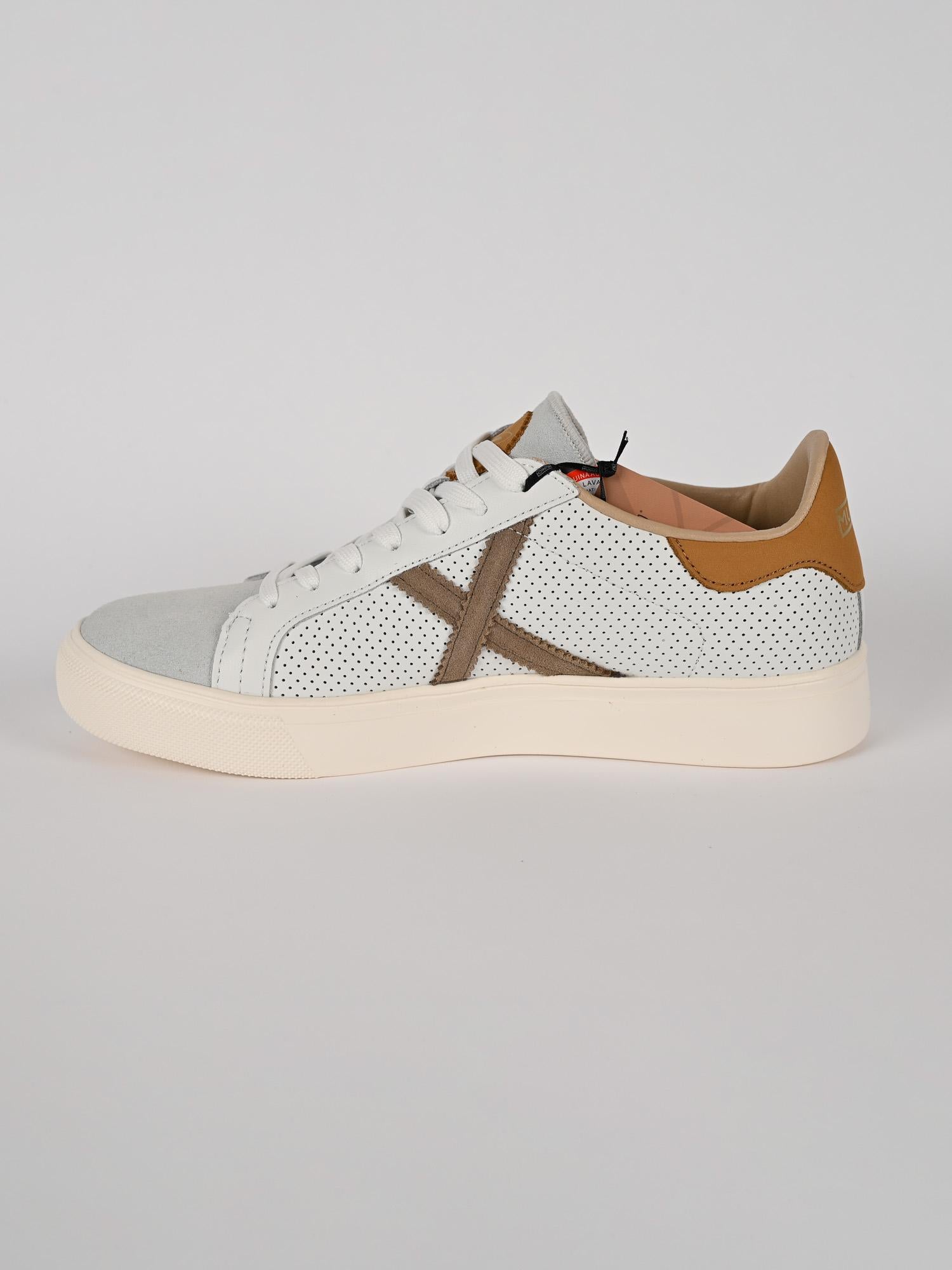 Sneakers bianca RETE BLANCO tabacco RETE 106 BLANCO MUNICH 