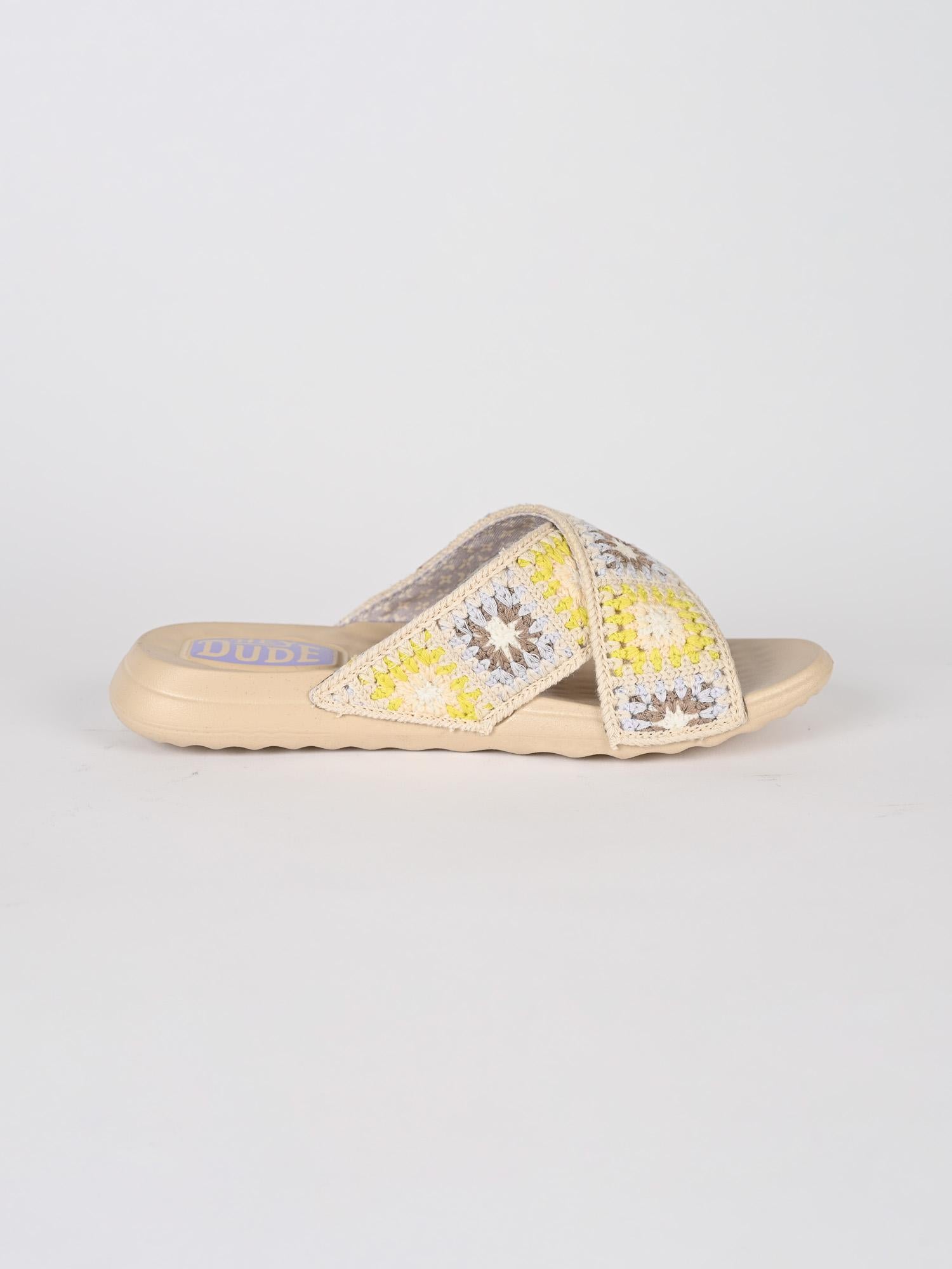 Ciabatta crochet CHRISTI SLIDE cottage CHRISTI SLIDE 43205-ONK HEY DUDE 