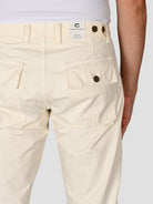 Pantalone cream FATIGUE HERRINGBONE FATIGUE HBT CREAM CHESAPEAKE'S 