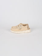 Slip-on teen WALLY STRETCH cream WALLY T STRETCH CREAM HEY DUDE 